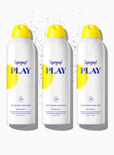 PLAY Antioxidant Body Mist SPF 50 with Vitamin C - Sunny Citrus 3 pack
