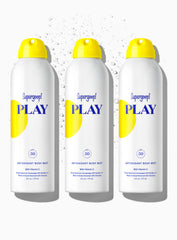 PLAY Antioxidant Body Mist SPF 50 with Vitamin C - Sunny Citrus 3 pack